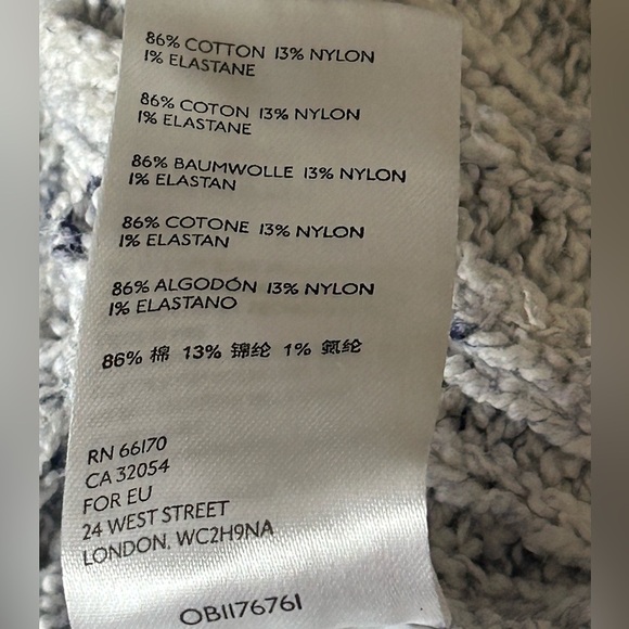 Free People On Your Side Cropped Slouchy Chunky Cable Knit Sweater Women Size S - Picture 8 of 10